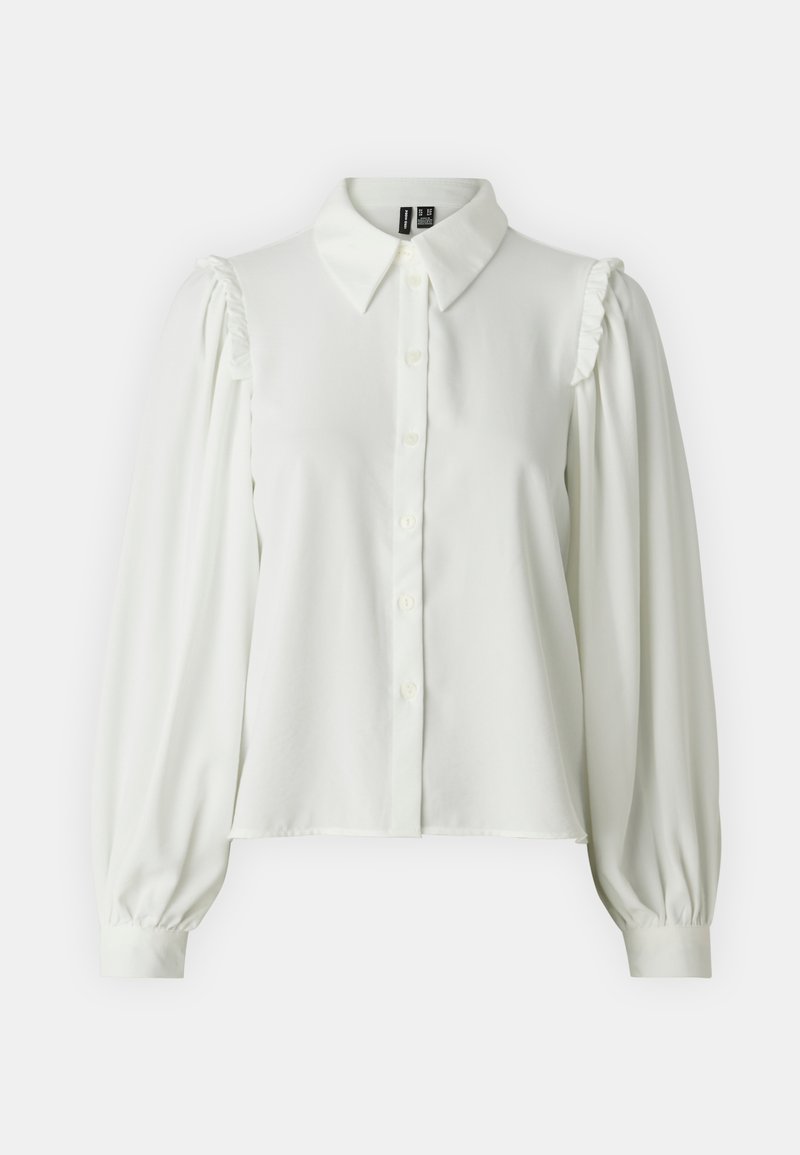 Vero Moda Petite Overhemdblouse wit Vero Moda Petite Overhemdblouse wit