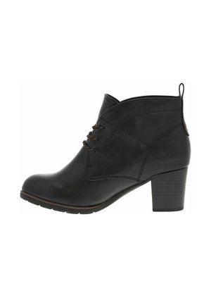 Bottines à lacets - noires