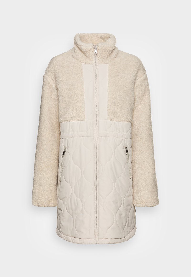 Vero Moda Tall VMREESEALISON COAT Winter coat oatmeal/white