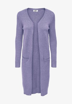 Cardigan - violet tulip melange