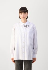 Scotch & Soda GIRLFRIEND SHIRT - Camicia - bright white/faded denim