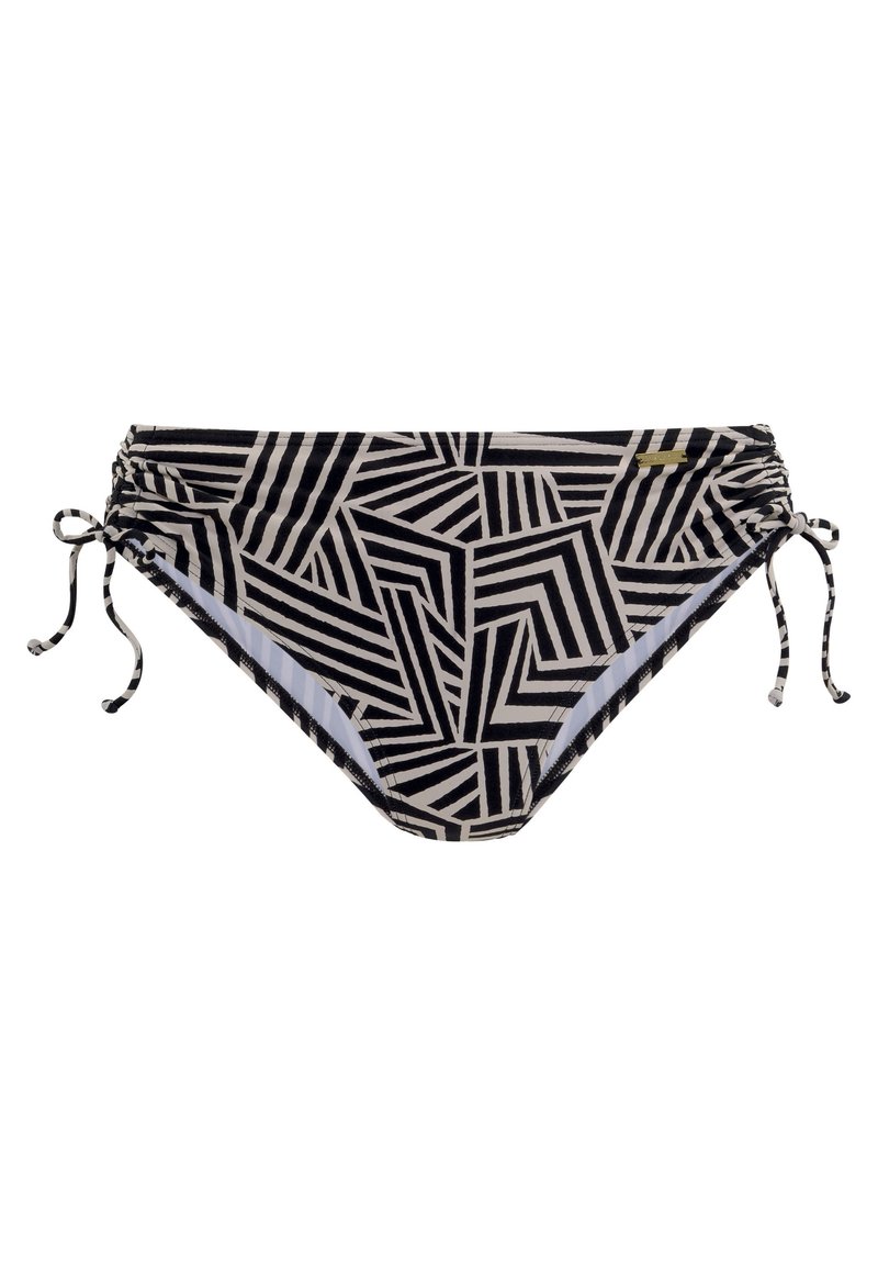 LASCANA - Bikiniunderdel - schwarz creme, Forstørre