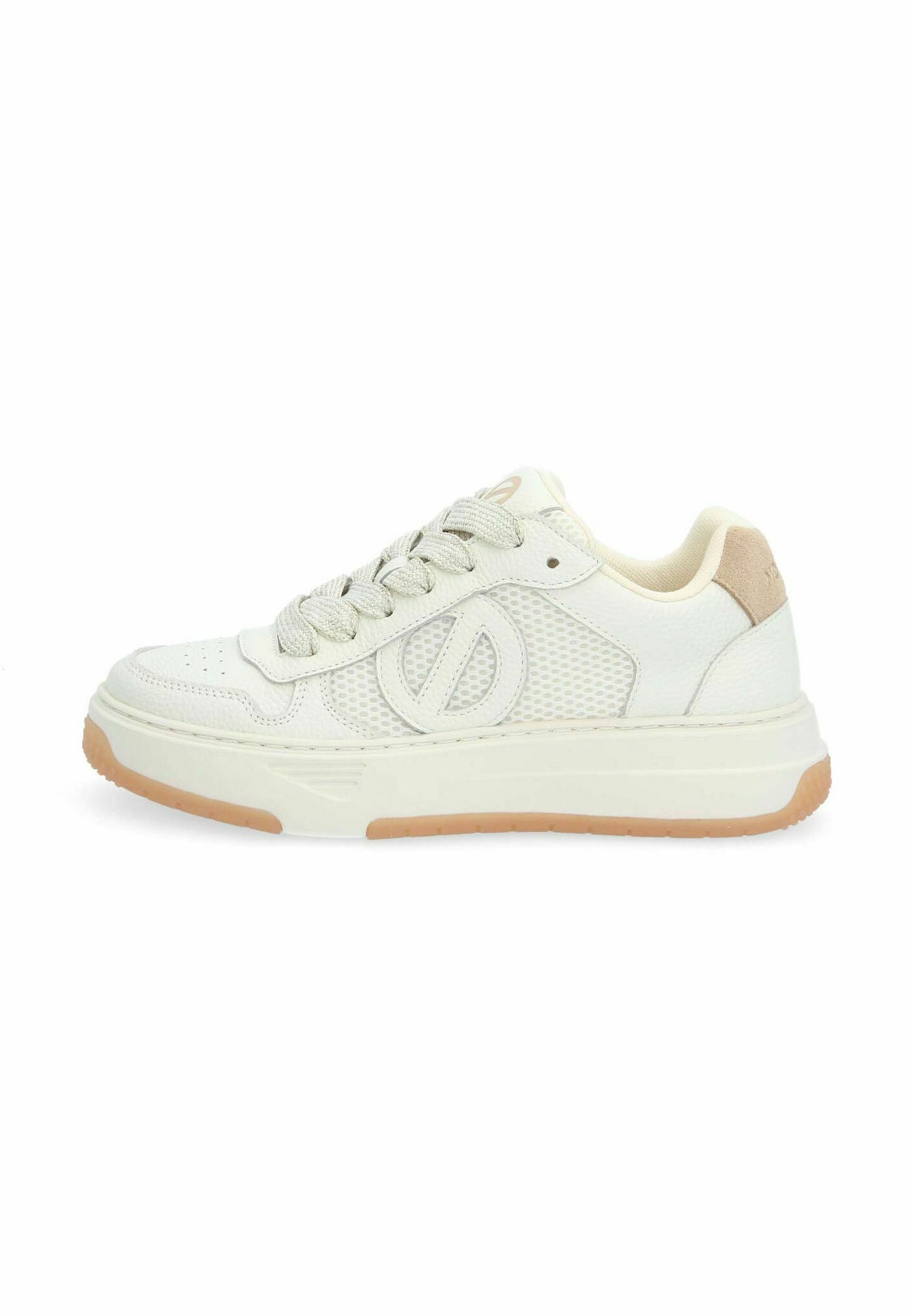 No Name SNEAKERS ALISON - Trainers - blanc casse beige/beige - Zalando
