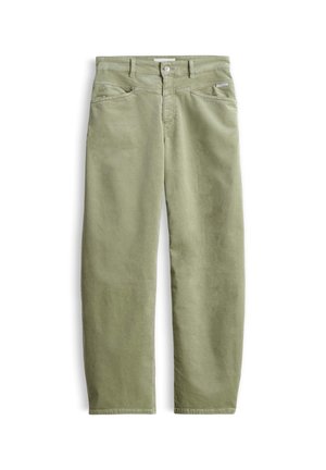 OPUS PANTS, MID RISE OVALES BEIN - Relaxed fit jeans - pale olive