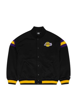 New Era NBA LOS ANGELES LAKERS - Sweat zippé - black