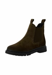 Tamaris Botines - olive suede