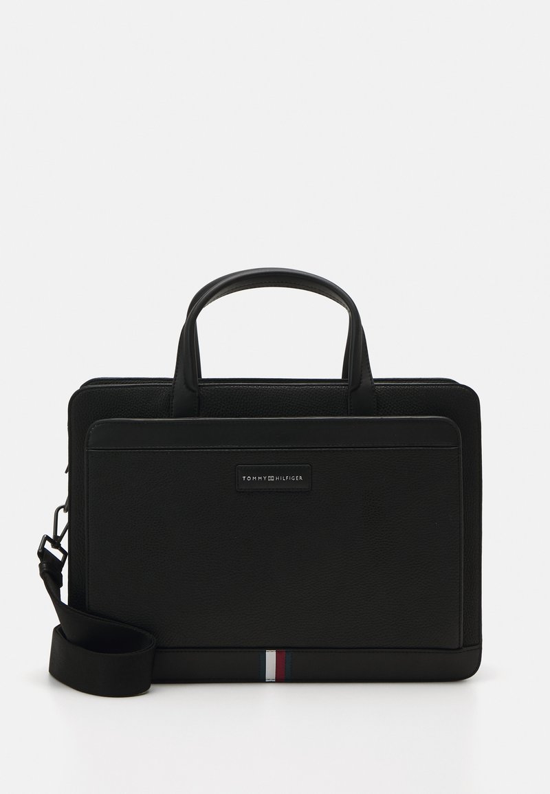 Tommy Hilfiger BUSINESS SLIM COMPUTER BAG - Aktetas - black