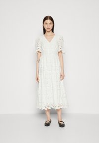 YAS YASKANIKKA MIDI DRESS - Shirt dress - star white