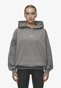 Pegador CLARITA - Bluză de molton - washed deep grey/white gum