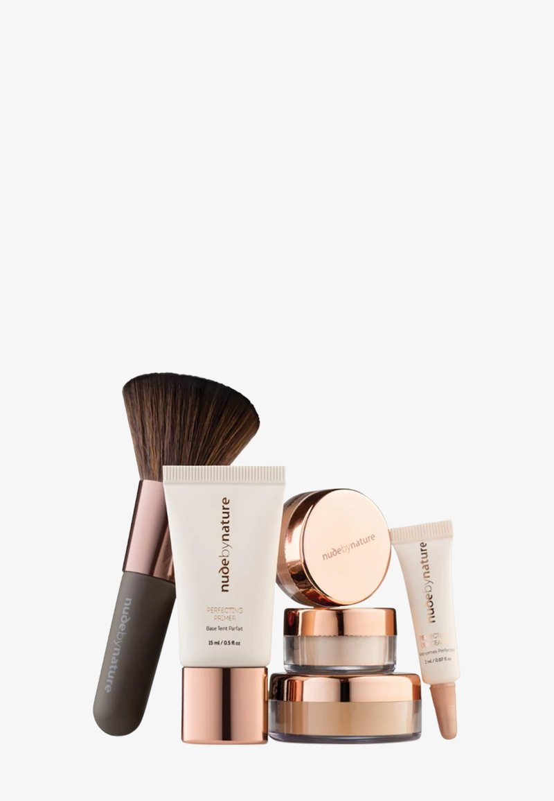 Nude by Nature NUDE BY NATURE COMPLEXION ESSENTIALS STARTER KIT - Make-upset - w2 ivory