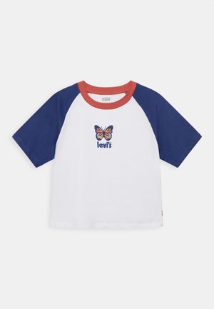 THROWBACK BASEBALL TEE - Camiseta estampada - twilight blue
