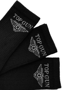 TOP GUN 3 PACK - Strømper - black