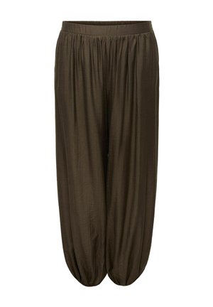 KLASSISCHE BALLON SCHNITT - Pantalon classique - chocolate martini