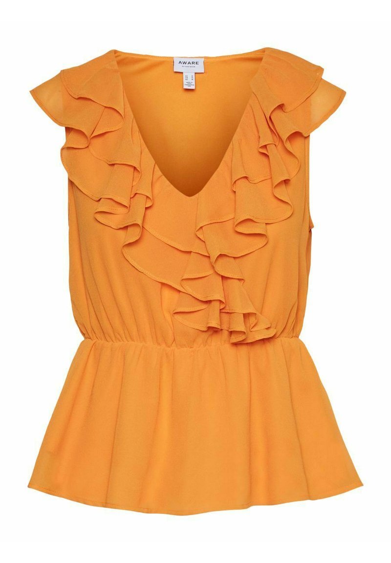 Damen T-Shirts | Vero Moda Top sun orange/orange - BT75894 Damen T-Shirts | Vero Moda Top sun orange/orange - BT75894