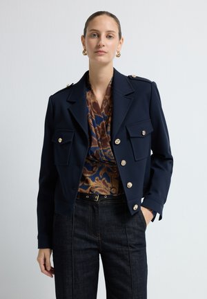 WITH POCKETS - Blazer - navy blue