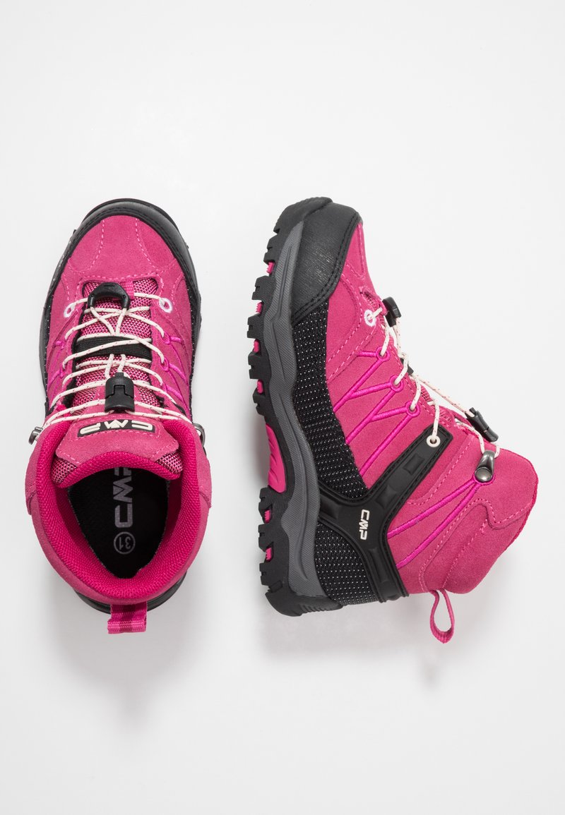CMP KIDS RIGEL MID TREKKING SHOES WP UNISEX - Vaelluskengät - pink
