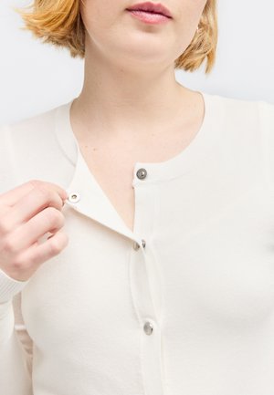 Anna Field ADAPTIVE CARDIGAN WITH MAGNETIC BUTTONS - Kardigan - white