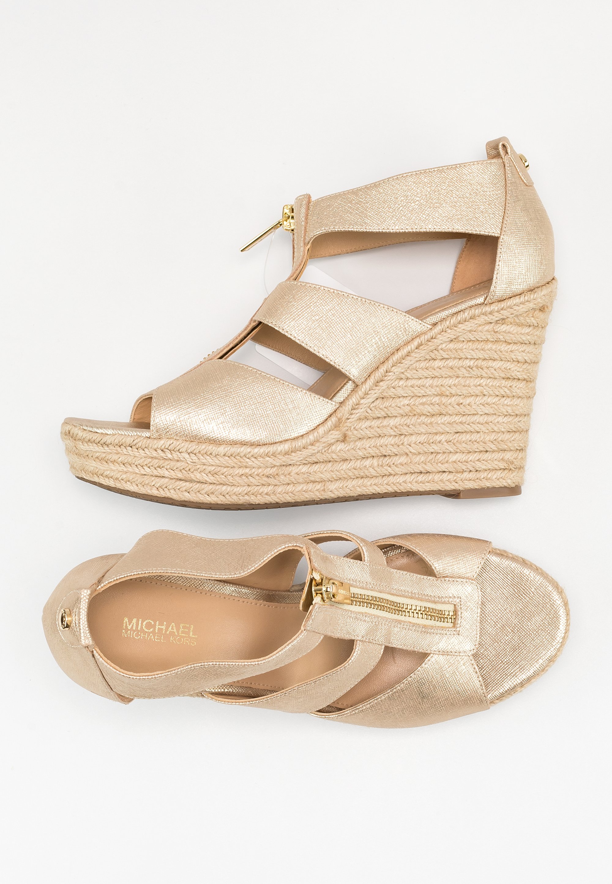 MICHAEL Michael Kors Sandalias de cuña gold/dorado (Segunda