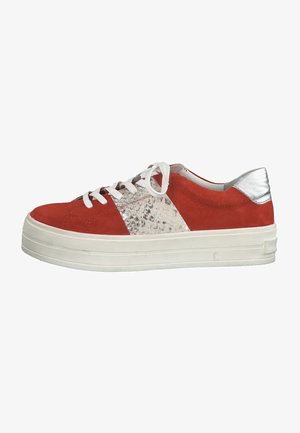 Marco Tozzi Skateschuh - red comb