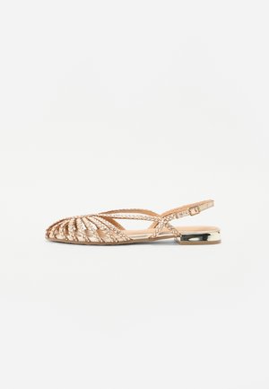 Gioseppo Slingback ballerina´s - gold-coloured