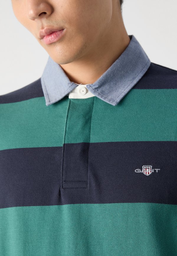 CHAMBRAY STRIPE HEAVY RUGGER - Long sleeved top2