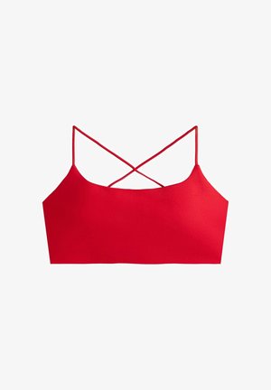 OYSHO, LIGHT-SUPPORT COMFORTLUX CROSS-BACK SPORTS BRA - Sport-bh met light support - red