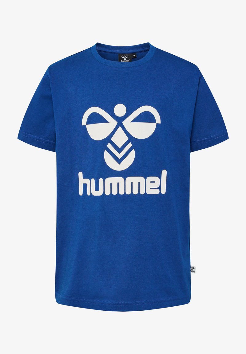 Hummel TRES S/S - T-shirts print - navy peony