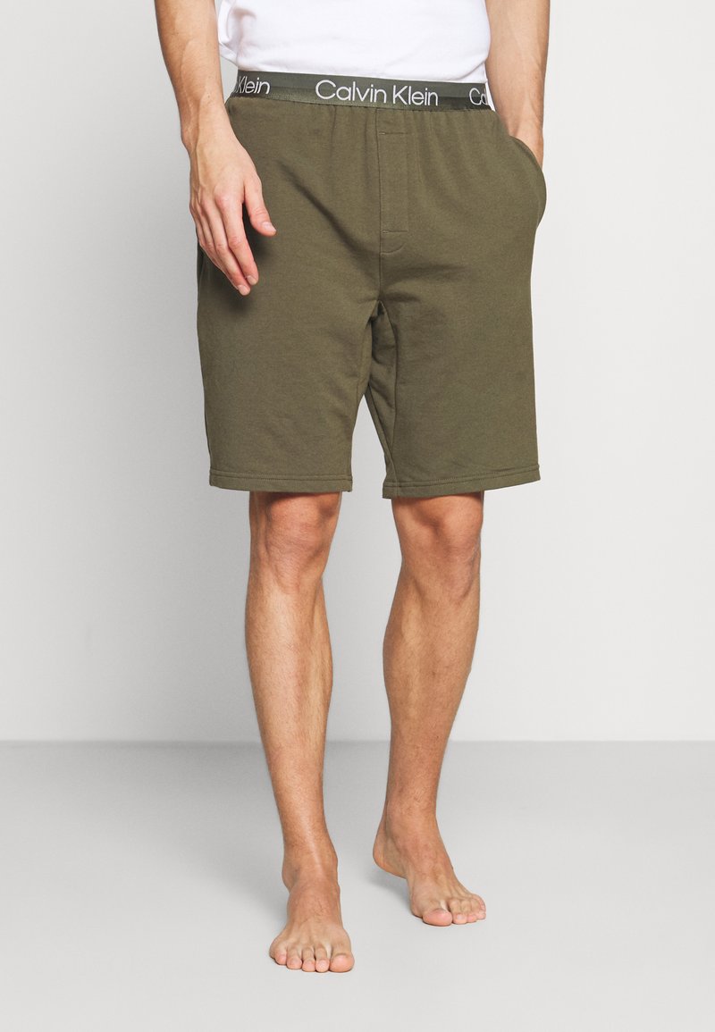 Calvin Klein Underwear LOUNGE SLEEP SHORT Pyjama bottoms green