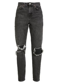 Topshop Džíny Relaxed Fit - black denim