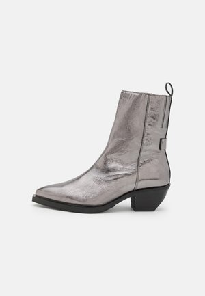 LIVELY METALLIC BOOT - Cowboy-/Bikerlaarsjes - gunmetal