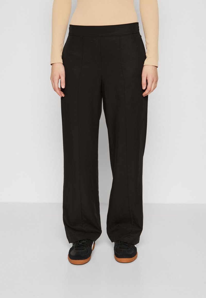 Samsøe Samsøe - SAHANI TROUSERS  - Pantalones - black, Ampliar