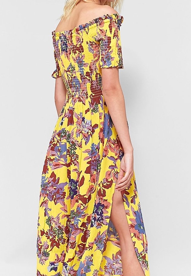Urban Outfitters Maxi dress - yellow - (Pre-owned) - Zalando Urban Outfitters Maxi dress - yellow - (Pre-owned) - Zalando