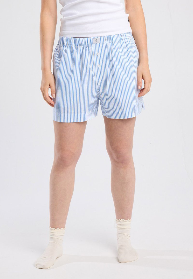 America Today LOGAN - Pyjama bottoms - blue white