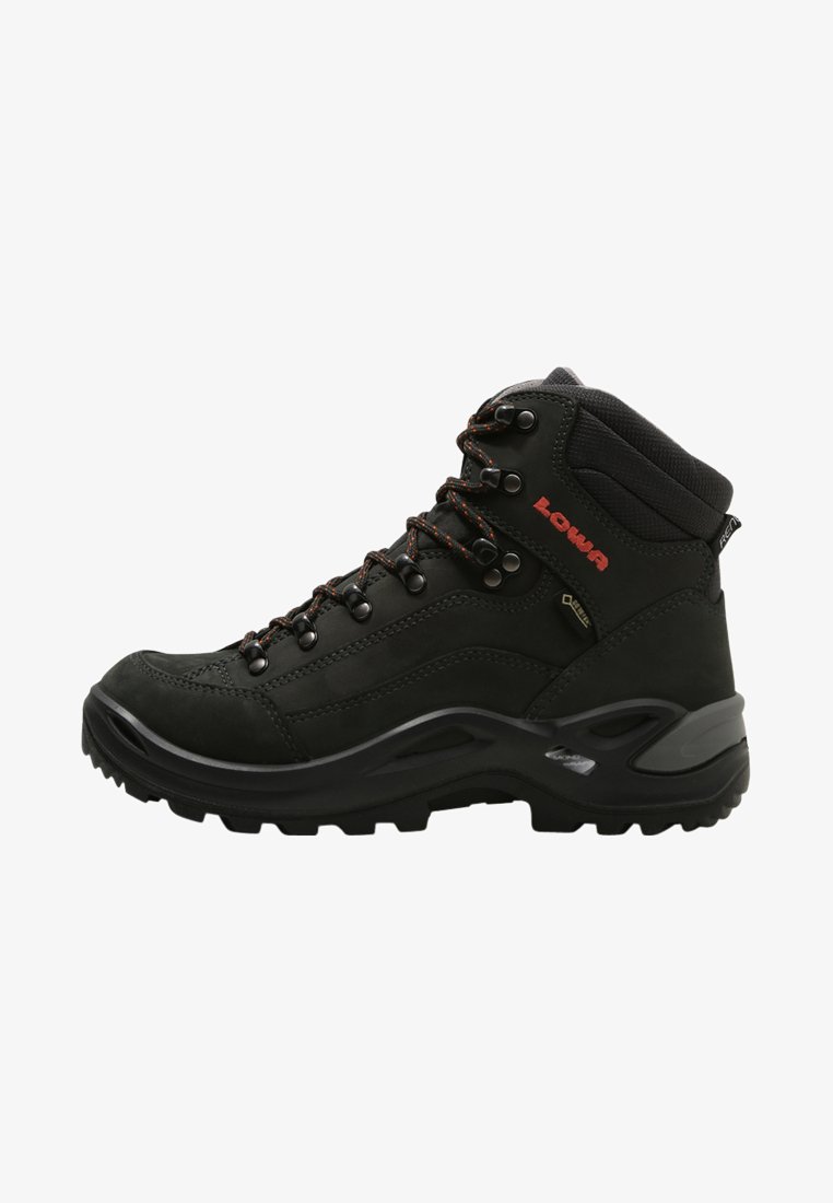 Lowa - RENEGADE GTX MID WS - Trekingové boty - anthrazit/mandarine, Zvětšit