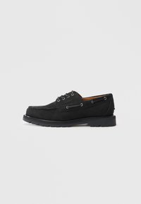 JAY - Boat shoes - black