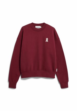 ARMEDANGELS, ICONIC Å ALIZAA - Sudadera - velvet red