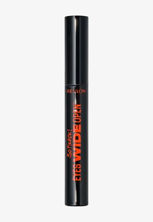 Revlon MASCARA SO FIERCE! EYES WIDE OPEN™ - Máscara de pestañas - shrink blackest black