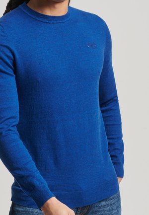 Striktrøje - royal blue