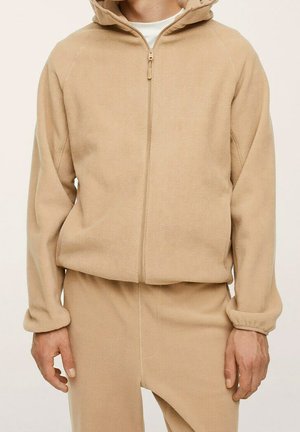 Fleecejas - beige