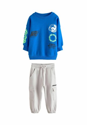 PLACEMENT UTILITY JOGGERS SET.  - REGULAR FIT - Pusa - cobal blue monkey