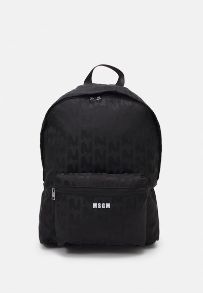 MSGM MONOGRAM BACKPACK UNISEX - Zaino - black