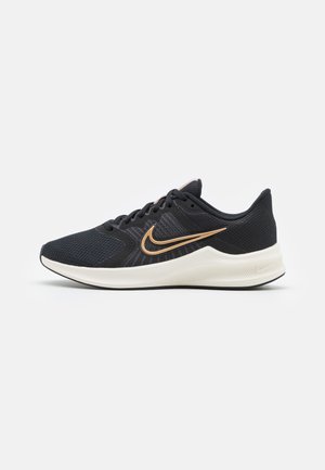 DOWNSHIFTER 11 - Stabilty running shoes - black/sail/dark smoke grey/metallic copper coin