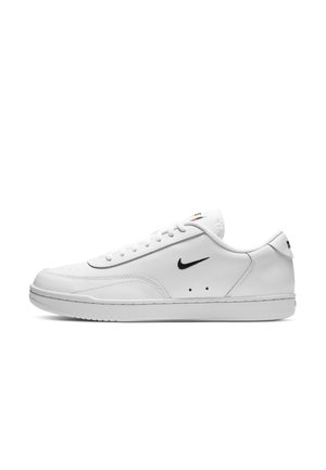 Nike Sportswear COURT VINTAGE  - Sneakersy niskie - white/total orange/black