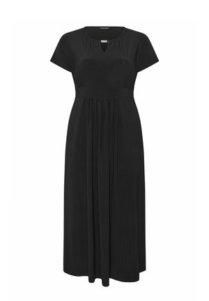 Evans, PLUS SIZE MIDI DRESSES - Jerseykjole - black