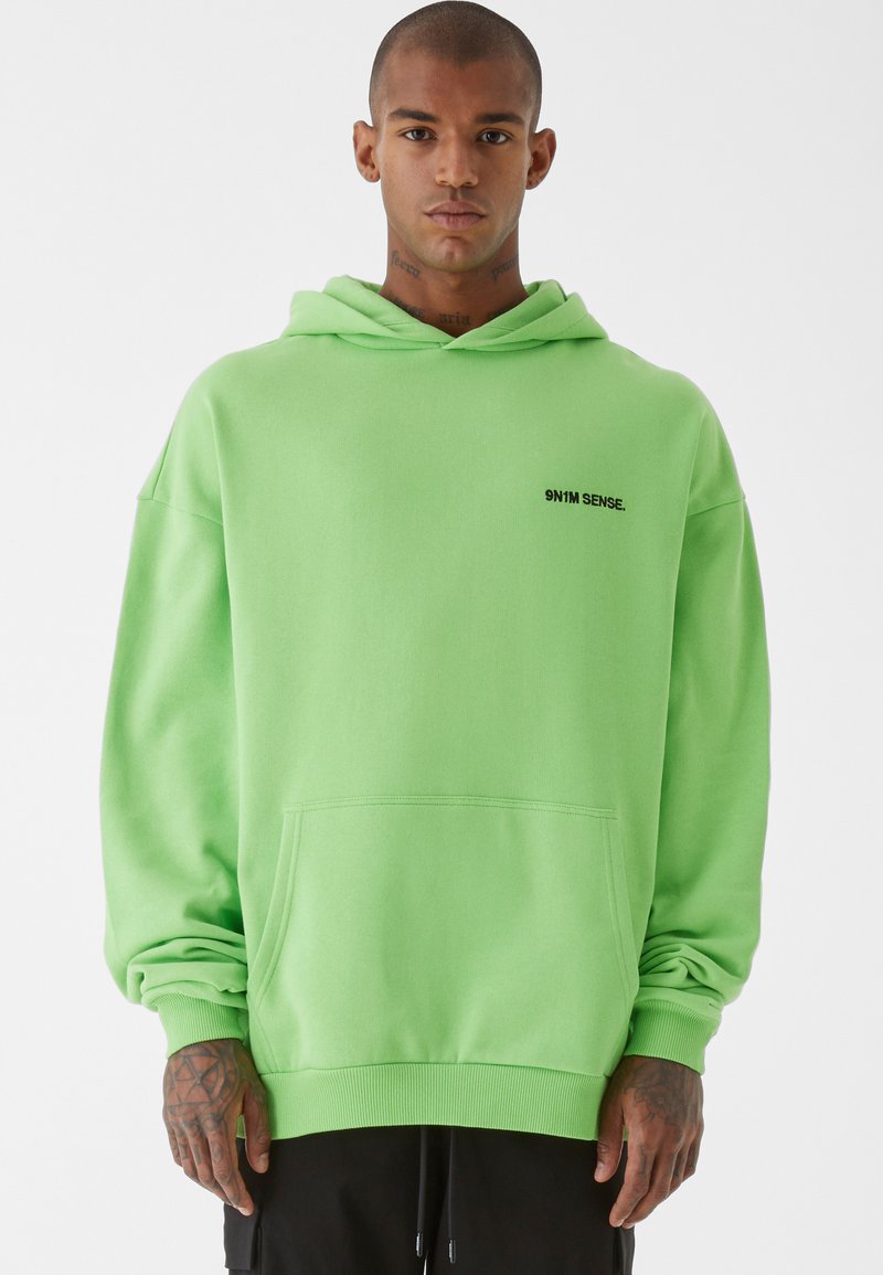 9N1M SENSE ESSENTIAL HOODIE - Kapucni - bright green