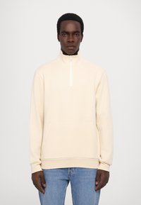 EA7 Emporio Armani FELPA UNISEX - Sudadera - whitecap gray