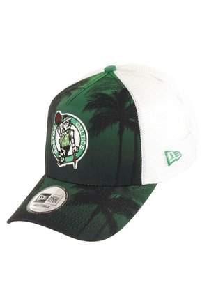 New Era BOSTON CELTICS NBA PALM TREE A-FRAME TRUCKER  - Cap - schwarz