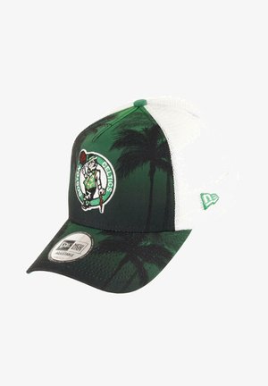 New Era BOSTON CELTICS NBA PALM TREE A-FRAME TRUCKER - Cap - schwarz