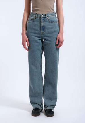 Dr.Denim, ECHO HIGH STRAIGHT - Straight leg jeans - canyon sky retro dirt