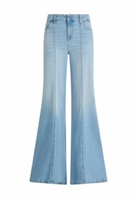 Kavbojke na trapez - denim blue